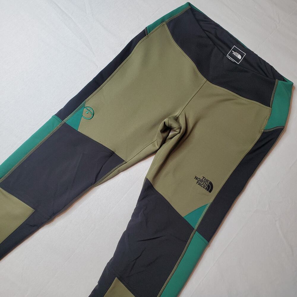 North Face Women's Size XL Steep Tech High Rise Fleece Tights Multi NF0A4R55